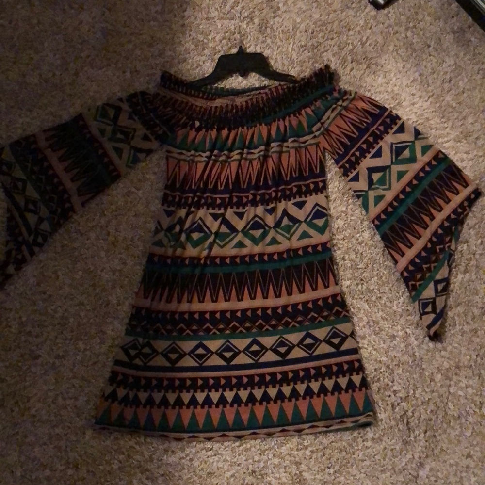 Off the shoulder dress. Like new